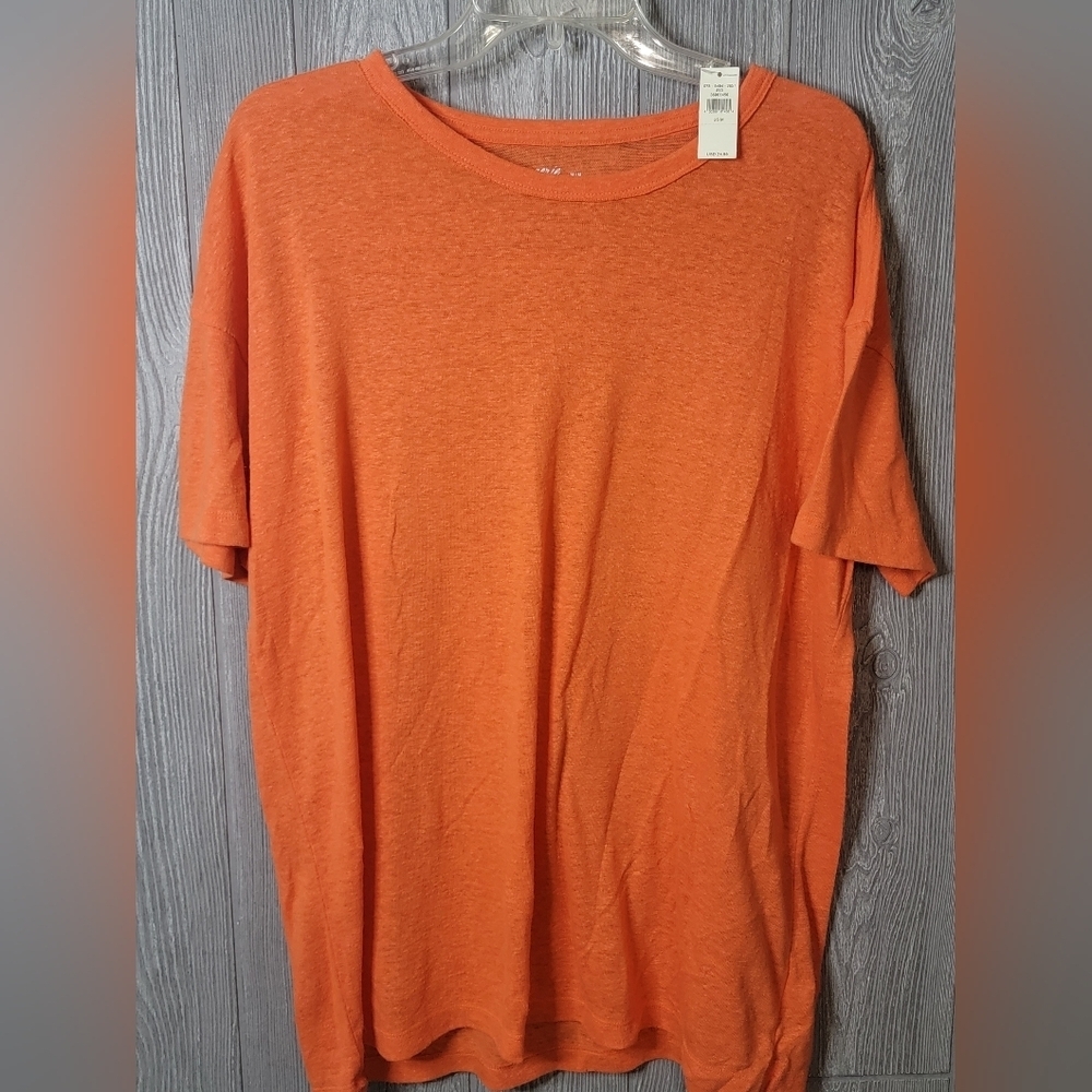 NWT‎ Aerie Vibrant Orange Short Sleeve Tee